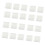 Pack of 20 Elastic Cleaning Bandages With-White 10x10cm 1