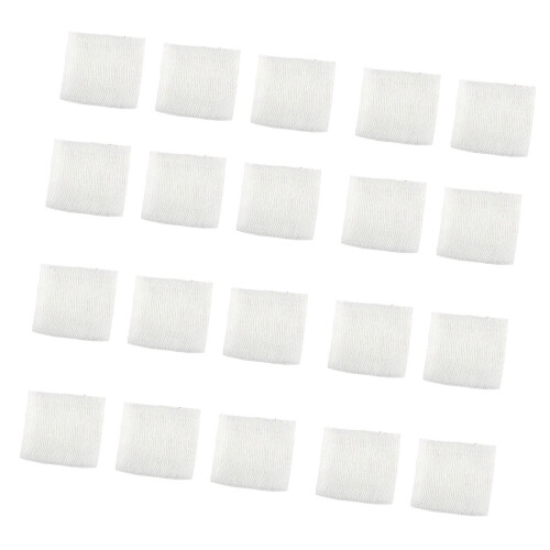 Pack of 20 Elastic Cleaning Bandages With-White 10x10cm