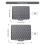 Sloped Silicone Countertops Drying Mat Heatproof Nonslip-large 2