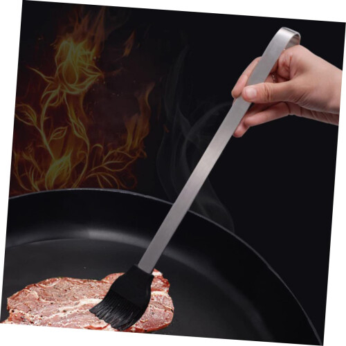Silicone Basting Brush for BBQ and Baking, Nonstick Pastry Brush with Even Sauce Coverage and Comfort Grip 2