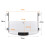 Under Desk Keyboard Tray with Clamp Mount, Ergonomic Adjustable Design, Tool Installation, SpaceSaving Sliding Tray 5