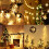 Christmas snowflake string lights 40 LED waterproof 4