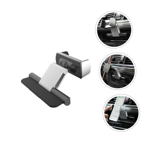 Universal CD Slot Car Phone Holder with Scratch‑Resistant Pad and Stable Hands‑ GPS Mount 1
