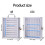 Locking Mobile Device Organiser Metal Cabinet Anti Drop-8 3
