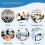Locking Mobile Device Organiser Metal Cabinet Anti Drop-8 6