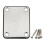 70S 4-Bolt Guitar Neck Plate Plate con Viti (Argento) 1