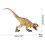 Ručně malovaný model dinosaura - 20 cm vícebarevný 2