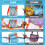 Outdoor Storage Bag for Wet Swimwears Adjustable Strap-Blue 6