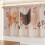 Le rideau textile en lin polyvalent présente un-70 60 cm MS 6