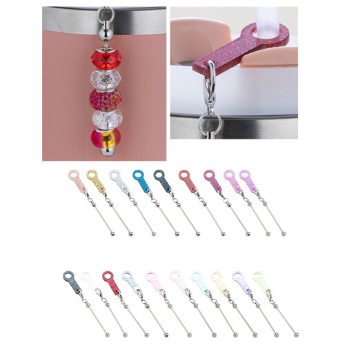 Straw Bead Accessories  Drinkware Cup Charm   Straw Charm-3 2