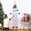 Juletrefilt adventskalender hengende dekorasjon 4