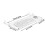 Under Desk Keyboard Tray Large Black Ergonomic Sliding Design with Mouse Platform for Home Office 2