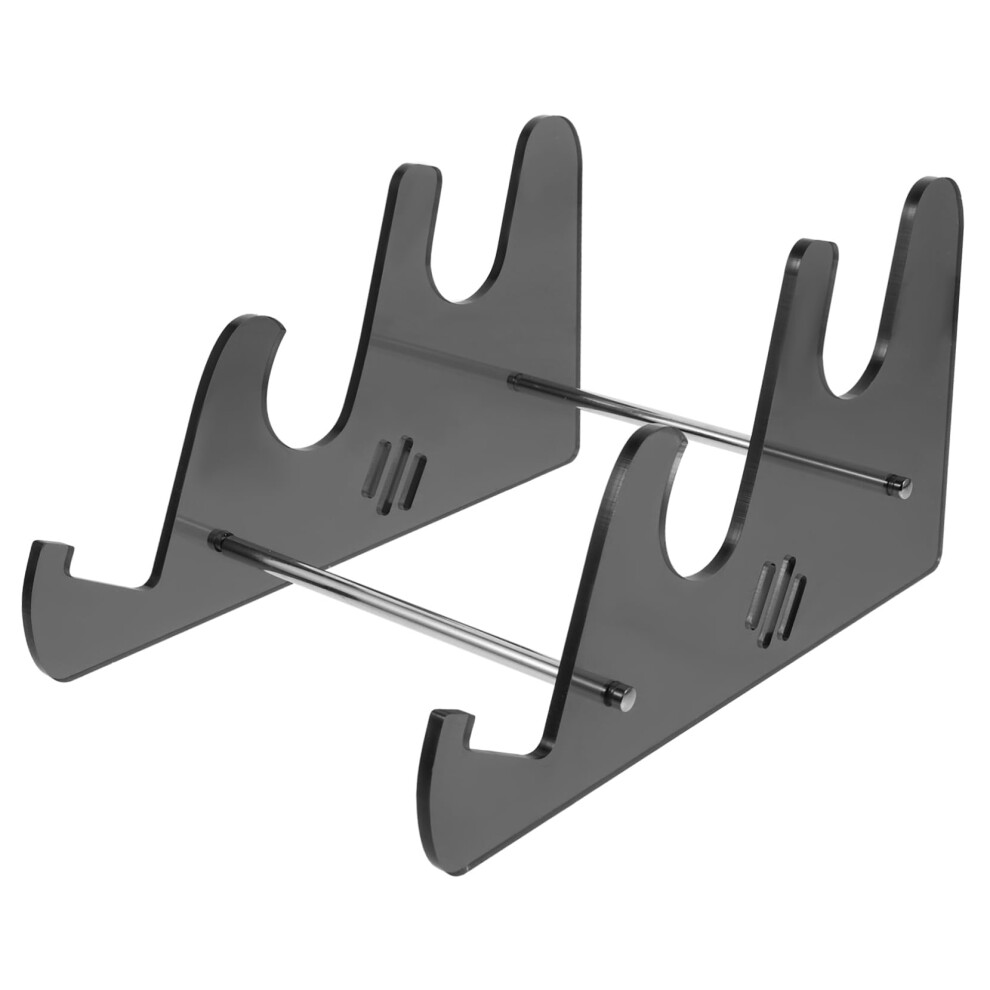 Acrylic Keyboard Stand With Ergonomic Tilted Design, Transparent Spacesaving Riser For Home Office 9310869821083