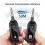 Guitar Wireless System Transmitter Receiver Rechargeable UHF Wireless Transmitter for Electric Guitar 5
