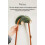 Adhesive Purse Hanger No Drill Wall Mounted Bag Hook with Curved Arch Protection Rustproof Red 3