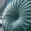 Velvet Pleated Round Pillow 35cm Pumpkin Shape 2