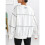 Women Long Sleeve Sweathirts Pullover Tops White M 6