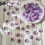 50Pcs 14mm Clear Glass Beads with Hole Flower-Sky blue gradient 7