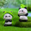 Ornementation en forme d'animal mignon, pour l'intérieur du 7