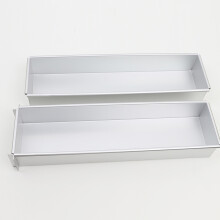 Tiramisu Baking Mold Dishwasher Safe Aluminum-Total length 40cm