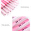 9Pcs Crochet Hook Set 2.0mm-6mm For Beginner Includes Bag And 5