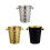 Parties Wine Bucket Beverage Tub Stainsless Steels Ice-Silver 3