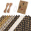 Christmas wrapping paper mini roll 20x38 inch single-sided 2
