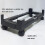Adjustable Computer Tower Stand with Wheels, Metal CPU Holder Cart for PC Case, Enhanced Airflow Design 3