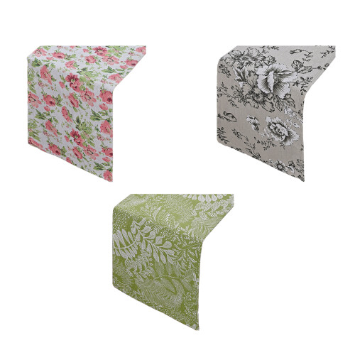 Machine Washable Florals Designs Table Cover-Forest leaves 1