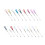 Straw Bead Accessories  Drinkware Cup Charm   Straw Charm-14 2