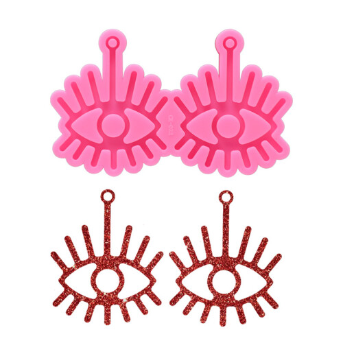 Eyes Earring Mold Resin Silicone Mold DIY Epoxy Mould Decoration Keychain 2