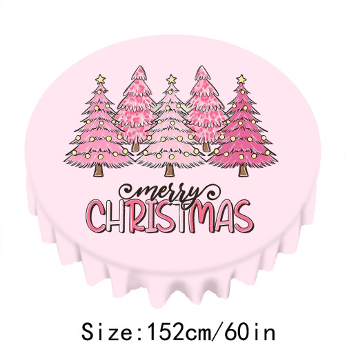 Christmas Tablecloth Rectangular Polyester 140x260cm 2
