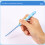 12Pcs Aluminum Crochet Hook with Soft Ergonomic Handle 6