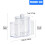 Clear Multifunctional Makeup Accessories Box for Pad-Clear 3