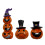 Halloween Resins Pumpkin with Smiling Grin-Smiling Pumpkin 3