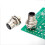 M12 4 Pin Female Connector IP67 Waterproof Backmount Screw Locking Sensor Socket for Automation 2