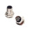 M12 4 Pin Female Connector IP67 Waterproof Backmount Screw Locking Sensor Socket for Automation 5