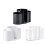 Desktop Cosmetic Dispenser Box Easy Grabs Designs for-Clear 6