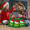 Christmas sack canvas drawstring gift bag large 4