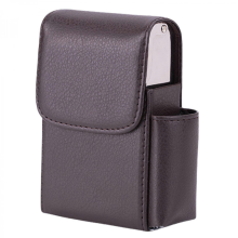 Elegant Cigarette Case with Lighter Compartment, Unisex Cigarette Holder Compatible with Men and Women, Cigarette Organizer,