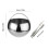 Modern 2L Round Ice Buckets Stainless Steel Beverage-Gold 3
