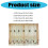 Coffee Shop Curtain Durable Polyester Fabric Short-100 85 3