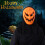 Halloween Gresskar Horror Mask Plast Heldekkende Ansiktsdeksel 1