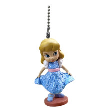 Askepott Prinsesse PVC Viftekjede Figur