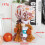 Koffiekabouter pluche pop keukenchef 8,5 inch 2