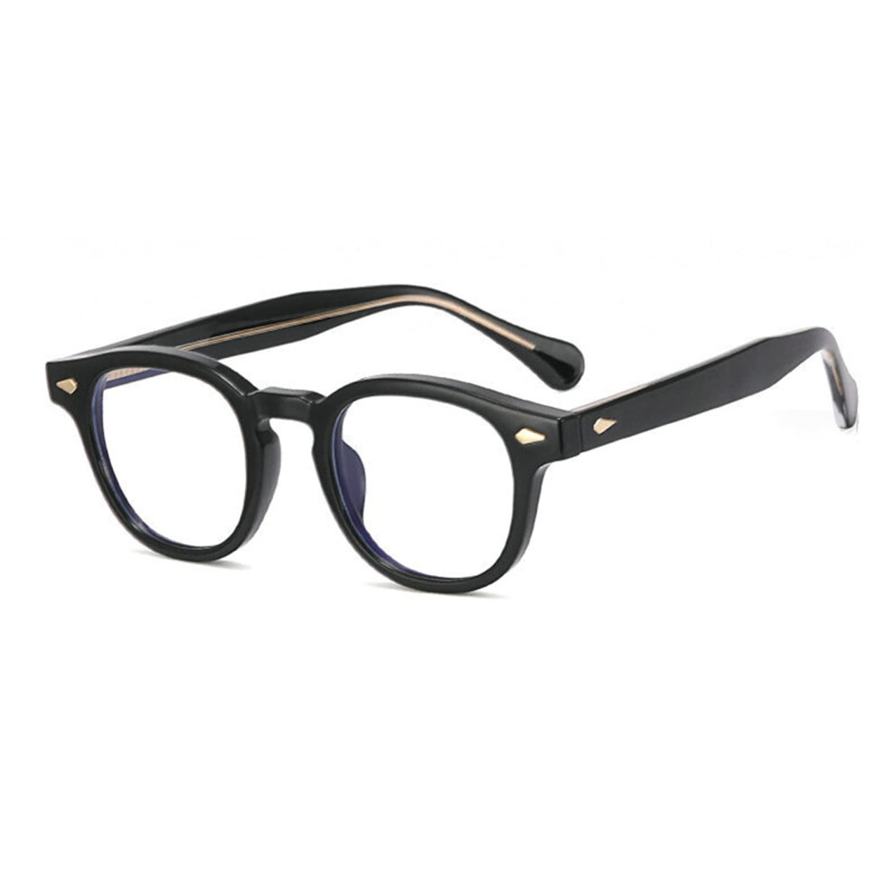 Blue/Light/Black Blocking Reading Glasses For Computer Use Tr90 Frame With Spring Hinges Antiglare
