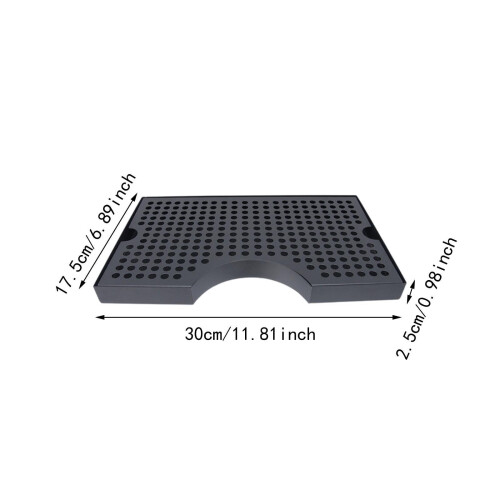 Drip Tray Unique Notched Stainless Steel Drainage Type Plate 2