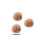Boules de feutrage de laine, décorations de Noël, 3 cm 2