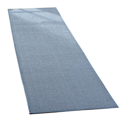 Blauer, rutschfester Läuferteppich, extra lang und breit, 28" x 90" 1
