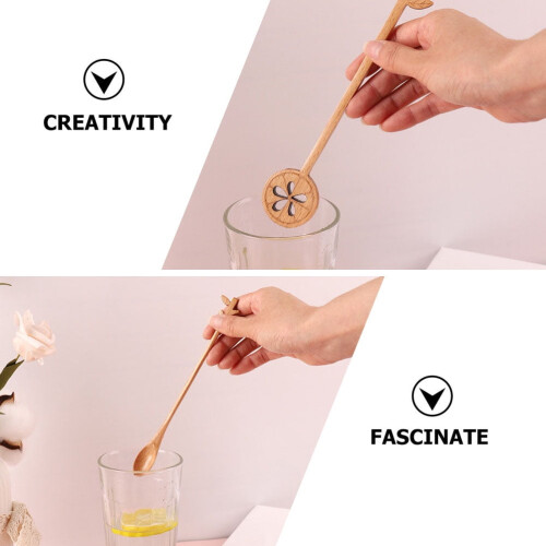Kaffeelöffel, Mixer-Rührlöffel, langer Griff, 2 Stück 1